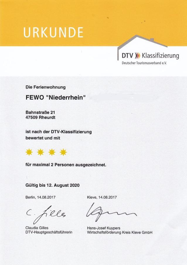 Ferienwohnung Niederrhein Rheurdt Eksteriør billede